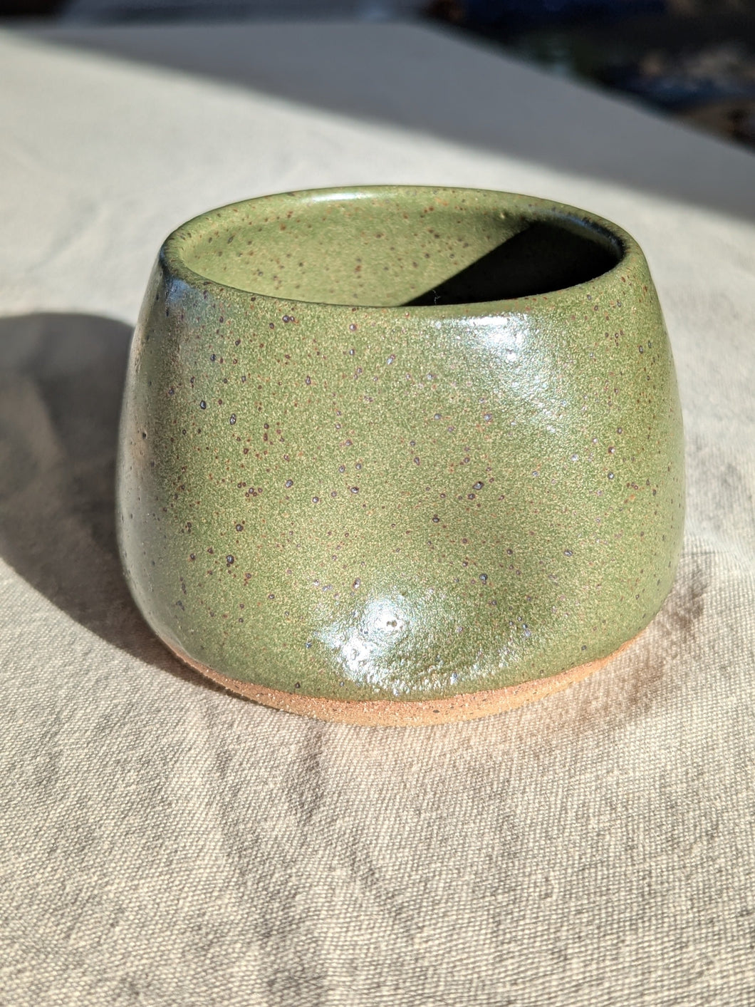 Speckled Clay Wine Tumbler