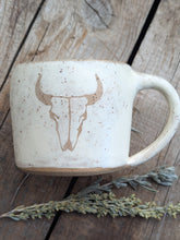 Load image into Gallery viewer, Bison Skull Mug 10oz
