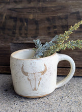 Load image into Gallery viewer, Bison Skull Mug 10oz
